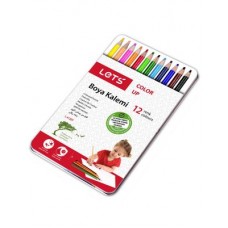 Creioane colorate 12/set Lets
